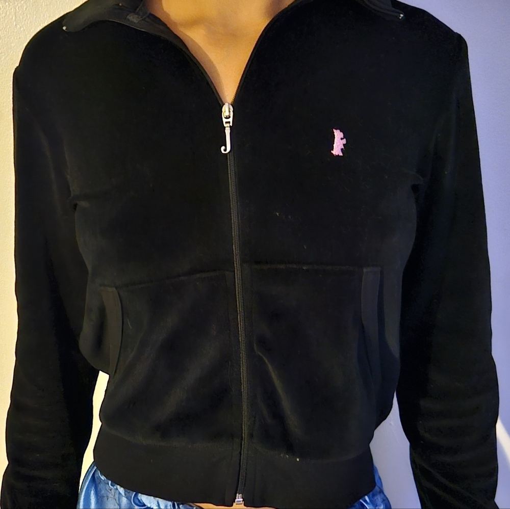 Juicy Couture Black Jacket Size Medium